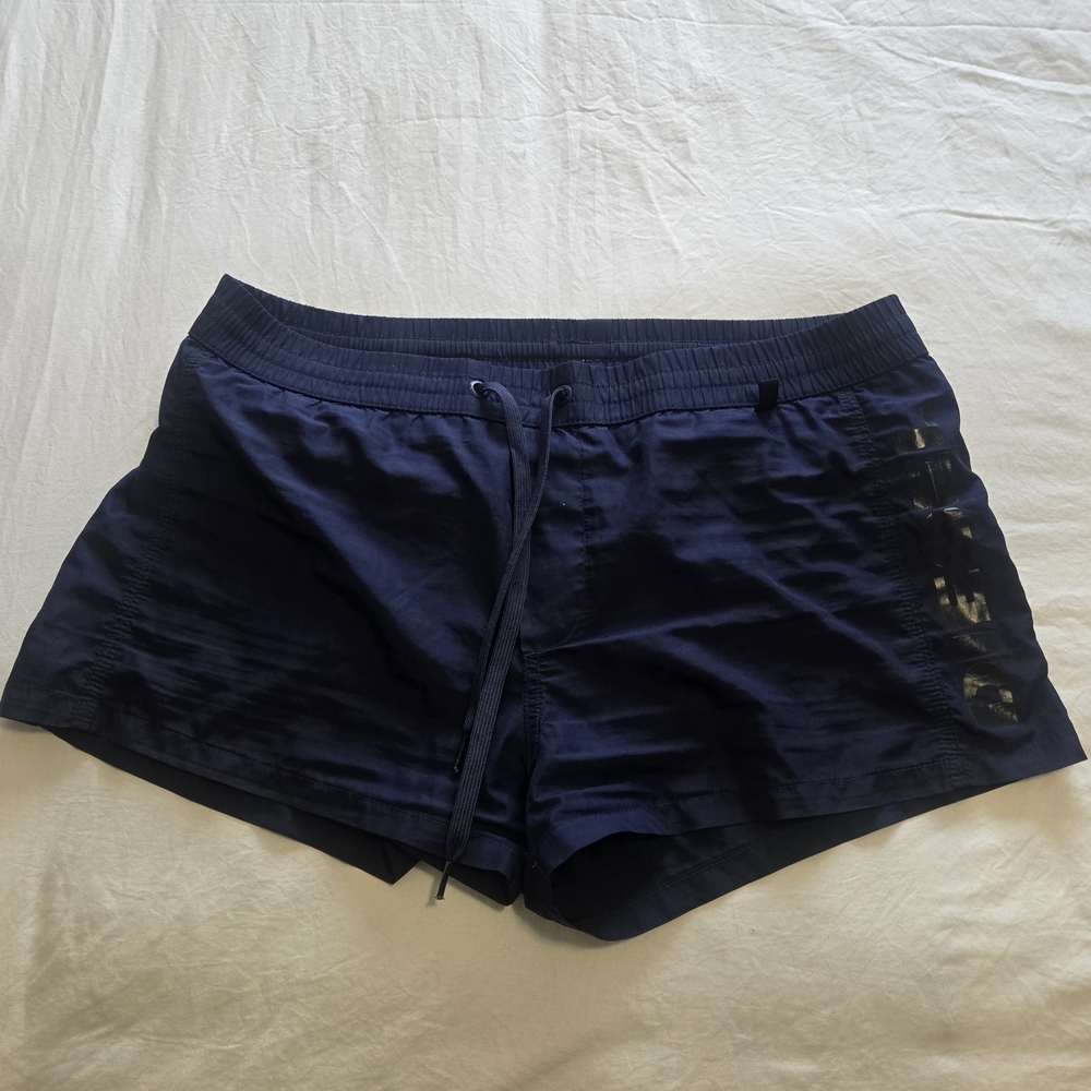 Diesel Blue Athletic Shorts with Drawstring Waist